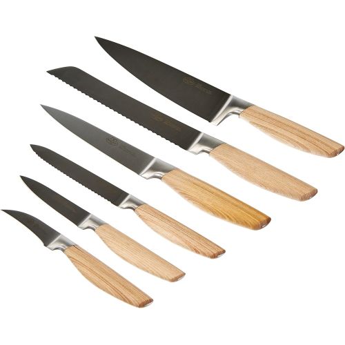  [아마존베스트]Ballarini Tevere 7-Piece Knife Block