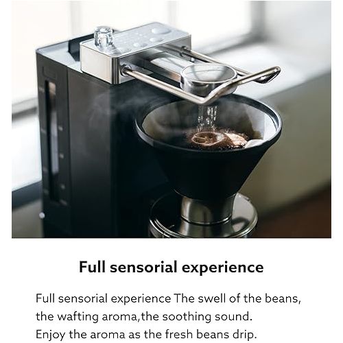 BALMUDA The Brew | Automatic Pour Over Coffee Maker | Clear Brewing Method | Precise Temperature Regulation | Three Brewing Modes - Regular, Strong, Iced | Compact Design | K06H-BK | US Version