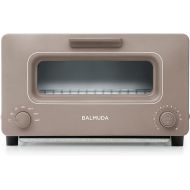 BALMUDA The Toaster | Steam Oven Toaster | 5 Cooking Modes - Sandwich Bread, Artisan Bread, Pizza, Pastry, Oven | Compact Design | Baking Pan | K01M-CW | Taupe | US Version…