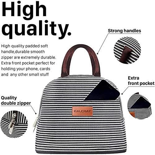  BALORAY Lunch Bag Tote Bag Lunch Bag for Women Lunch Box Insulated Lunch Container