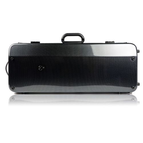  BAM Hightech Double Violin Case in Black Carbon