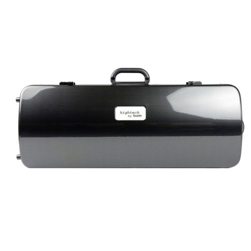  BAM Hightech Double Violin Case in Black Carbon