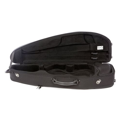  BAM SG5003S Saint Germain Classic III Ultra-light weight PVC Violin Case in Blue for excellent protection against weather changes, reinforced by a water resistant fabric,and PVC fo