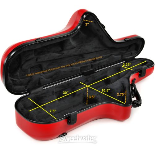  BAM 4012SRG Cabine Tenor Saxophone Case - Grenade Red