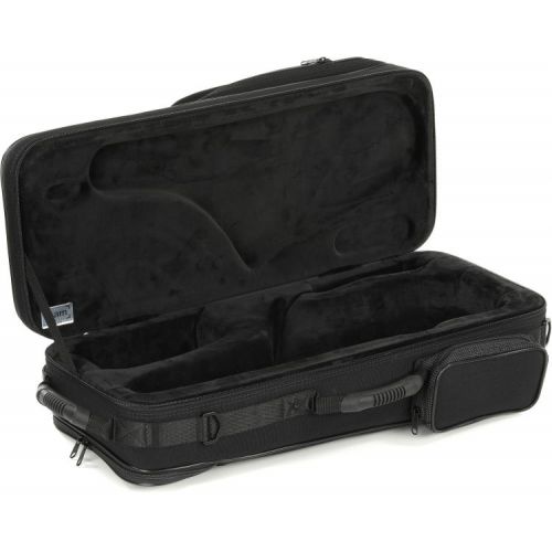  BAM 3021SN Trekking Alto Saxophone and Softpack Soprano Saxophone Cases - Black