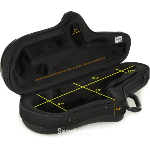  BAM 4001SN Softpack Alto Saxophone Case - Black