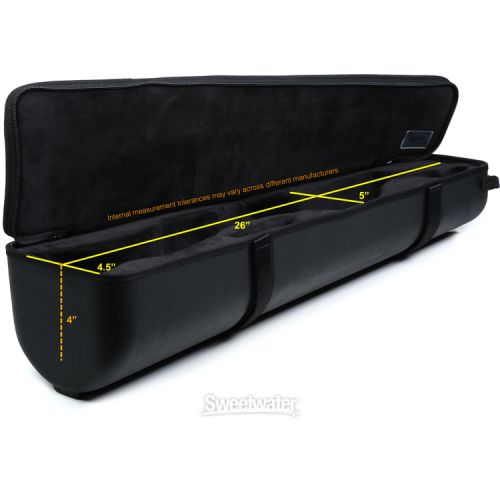  BAM 3020D Softpack Hip Hop Soprano Saxophone Case - Black