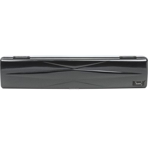  BAM 4019XLC Hightech Slim Flute Case - Black Carbon Look