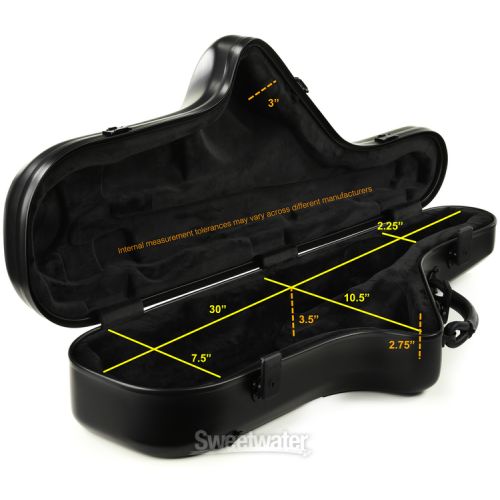  BAM 4012SNN Cabine Tenor Saxophone Case - Black