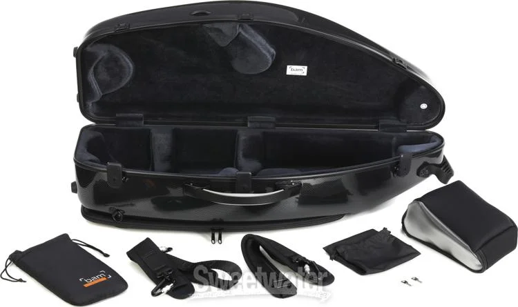  BAM 4102XLC Hightech Tenor Saxophone Case - Black Carbon