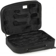 BAM TREK3028SC New Trekking Double Clarinet Case - Black Carbon Look