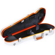 BAM SUP2002XLWO Supreme Ice Hightech Polycarbonate Contoured Violin Case - Orange