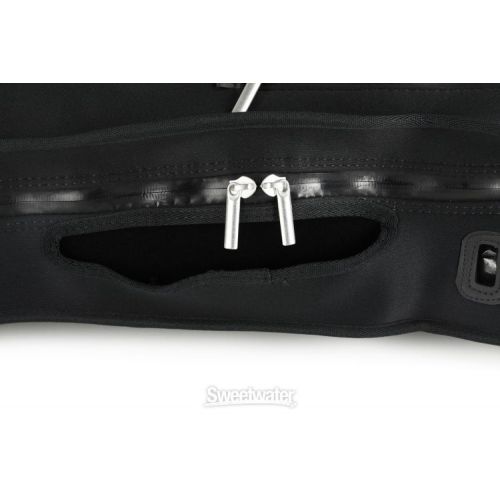  BAM SUB2200XLNO Submarine Hoody for Hightech Contoured Viola Case - Black