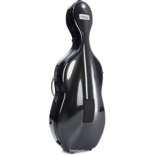  BAM 1002XLC Hightech Adjustable Cello Case - Black Carbon Look