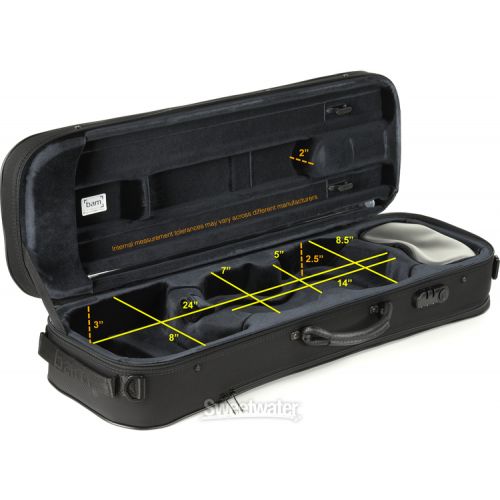  BAM 5001SN Stylus Violin Case - Black