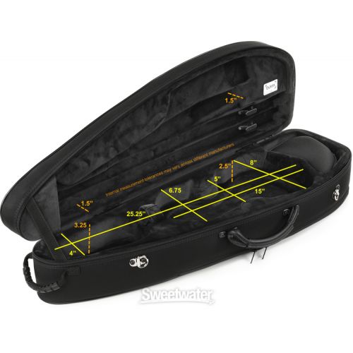  BAM SG5003SN Saint Germain Classic 3 Violin Case - Black