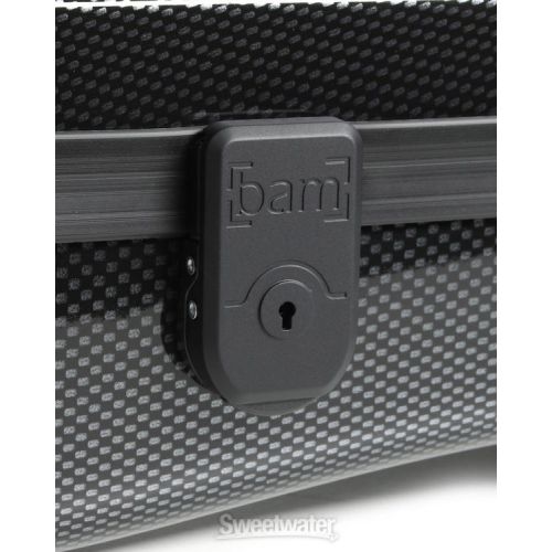  BAM 2200XLC Hightech Contoured Viola Case - Black Carbon Look