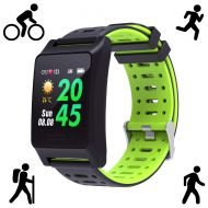 BANAUS GPS Running Smartwatches Fatigue Analysis Heart Rate/Sleeping/Fatigue Monitor IP68 Waterproof Fitness Tracker with Multi-Sports Mode