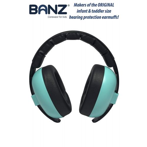  [아마존베스트]BANZ Baby Banz Earmuffs Ear Protection  The Original Infant & Toddler Hearing Headphones  The Best Design for Ages 0-2 Years  Industry Leading Noise Reduction Rating  Block Sound 