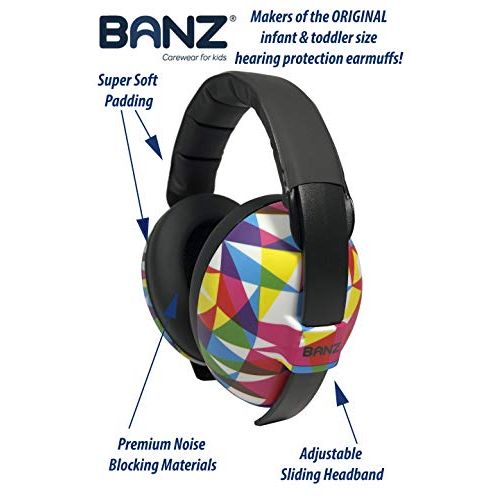  [아마존베스트]BANZ Baby Banz Earmuffs Infant Hearing Protection  Ages 0-2+ Years  THE BEST EARMUFFS FOR BABIES &...