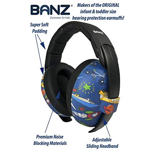  [아마존베스트]BANZ Earmuffs Infant Hearing Protection  Ages 0-2 Years  The Best Earmuffs for Babies & Toddlers ...