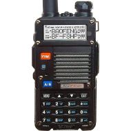 BAOFENG BF-F8HP (UV-5R 3rd Gen) 8-Watt Dual Band Two-Way Radio (136-174MHz VHF & 400-520MHz UHF) Includes Full Kit with Large Battery