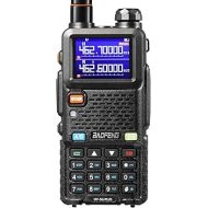 [Chirp Compatible] BAOFENG UV-5G Plus GMRS Handheld Radio, 999 Channels, 5W Long Range Rechargeable Two Way Radio with NOAA Weather Receiving, 2500mAh Battery USB-C Port, 8