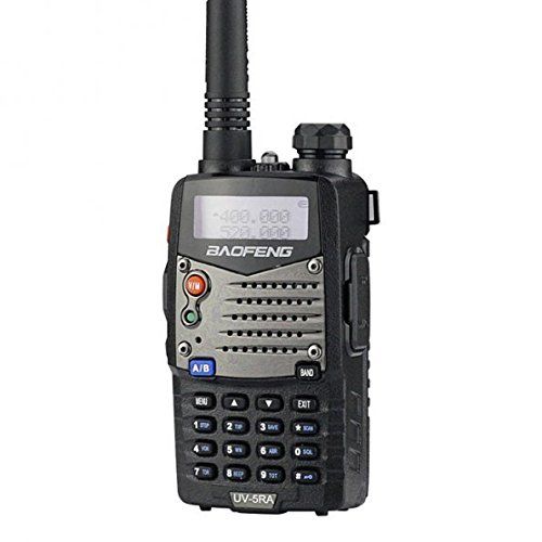  [아마존베스트]BAOFENG Baofeng UV5RA Ham Two Way Radio 136-174/400-480 MHz Dual-Band Transceiver (Black)