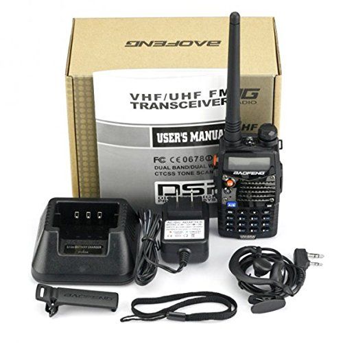  [아마존베스트]BAOFENG Baofeng UV5RA Ham Two Way Radio 136-174/400-480 MHz Dual-Band Transceiver (Black)