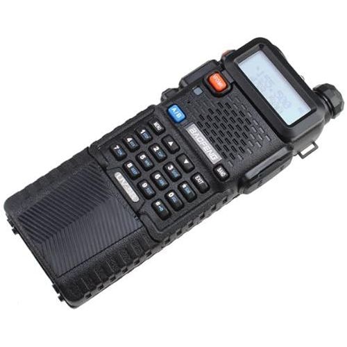  [아마존베스트]BAOFENG Baofeng UV-5R Dual Band UHF/VHF Radio Transceiver W/Upgrade Version 3800mah Battery with Earpiece - Built-in VOX Function, 136-174/400-480MHz