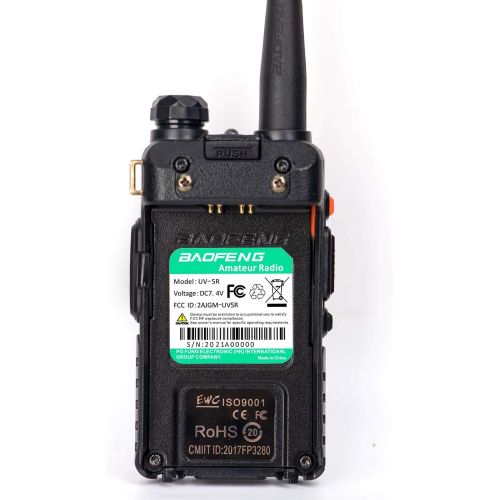  BaoFeng UV-5R Ham Radio BaoFeng Radio with Extra 1800mAh Battery and TIDRADIO 771 Antenna 144-148Mhz/420-450Mhz Two Way Radio Includes Full Kit BaoFeng Walkie Talkie