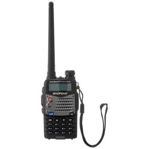  BaoFeng UV-5RA Dual Band Two Way Radio Ham handheld Walkie Talkie UHFVHF 136-174400-480Mhz with 128 Channels (Black)
