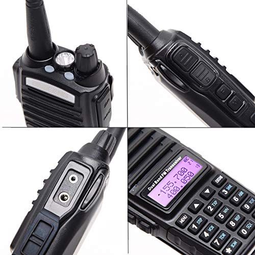  BaoFeng 2PCS Original BAOFENG BF-T1 MINI Walkie Talkie UHF 400-470mhz Portable Two Way Radio Ham Radio Micro USB Transceiver