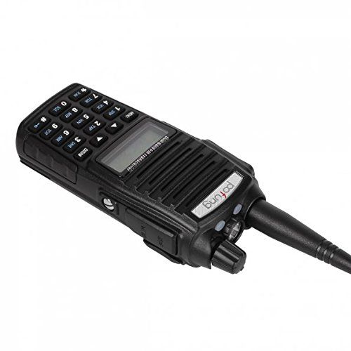  BaoFeng Pofung UV-82 Dual Band Two-Way Radio 136-174MHz VHF & 400-520MHz UHF (Black)