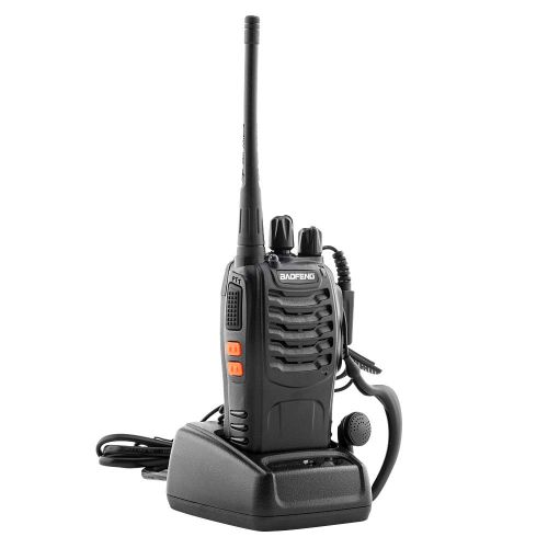  BAOFENG BaoFeng BF-888S Handheld Walkie Talkies Black with 1 PC USB Program Cable(Pack of 16)