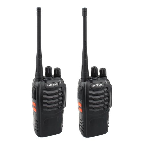  BAOFENG BaoFeng BF-888S Handheld Walkie Talkies Black with 1 PC USB Program Cable(Pack of 16)