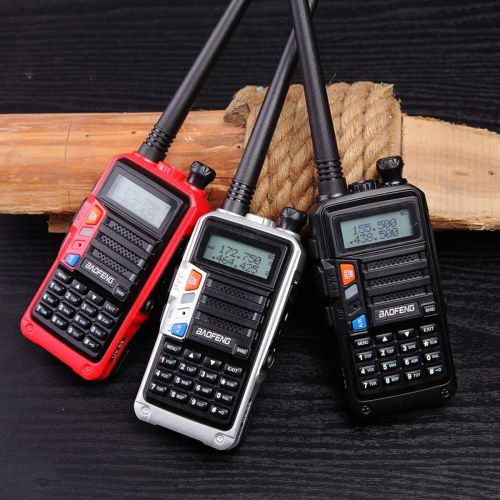  BAOFENG 2Pack BaoFeng UV-9S Tri-Band 5W VHF,1.25M,UHF 136-174/220-225/400-520Mhz Extra 220 Antenna Portable Amateur Ham Two Way Radio & Programming Cable