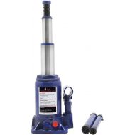 [아마존 핫딜]  [아마존핫딜]BAOSHISHAN 4 Ton Double Ram Bottle Jack 6 19/64in.-15 23/64in. Lift Range Portable Hydraulic Jack with Carrying Case