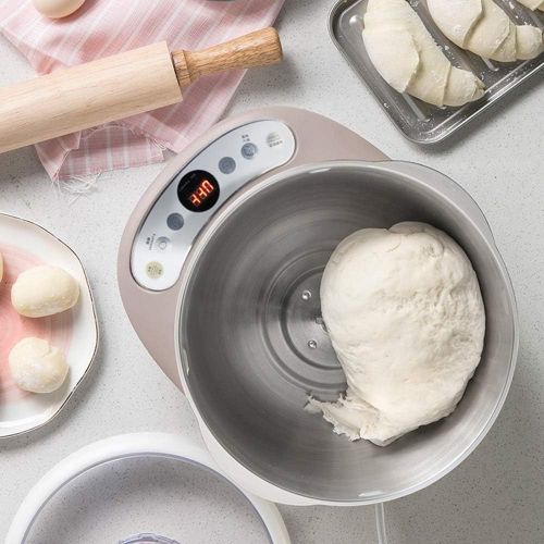  BAR Bear HMJ-A50B1 Dough Maker with Ferment Function, Microcomputer Timing, Face-up Touch Panel, 4.5Qt, 304 Stainless Steel