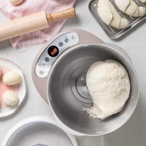  [아마존베스트]BAR Bear HMJ-A50B1 Dough Maker, Microcomputer Timing , Face-up Touch Panel， 5 Liters, Stainless 304 steel