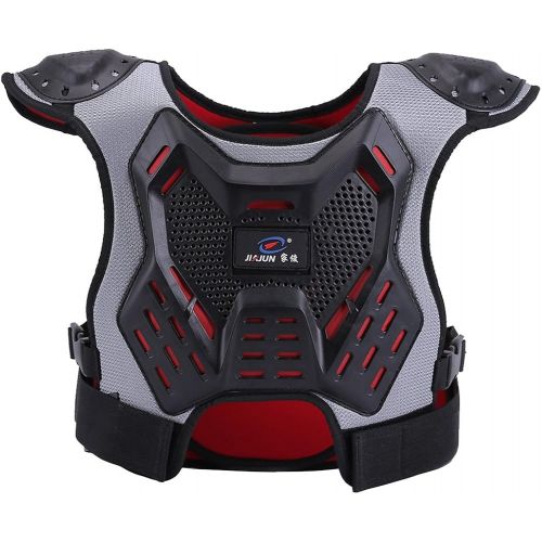  BARHAR Kids Dirt Bike Body Chest Spine Protector Vest Protective for Dirtbike Motocross Skiing Snowboarding