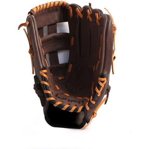  GL-125 Competition Baseball Glove, Genuine Leather, Outfield 12.5', Brown