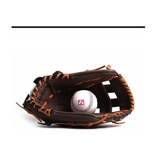  GL-125 Competition Baseball Glove, Genuine Leather, Outfield 12.5', Brown