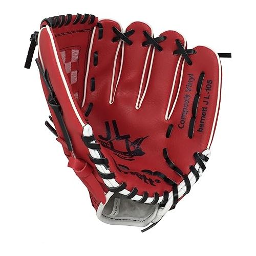  JL-105 Baseball Glove, Outfield, Polyurethane, Size 10,5