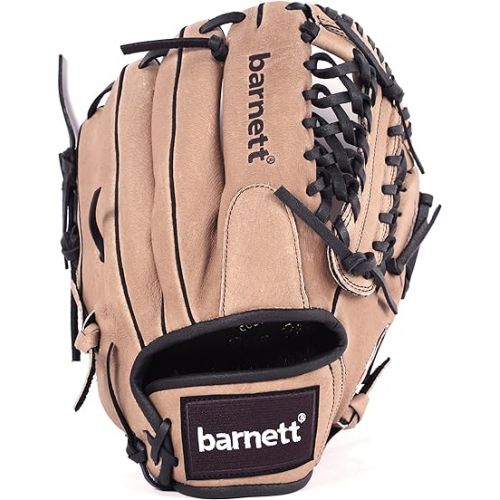  barnett Leather Baseball Glove SL-110 Infield/Outfield Size 11