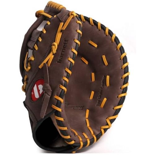  BARNETT GL-301 Competition First Baseball Glove, Genuine Leather, Brown