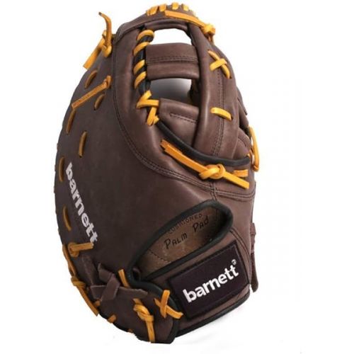  BARNETT GL-301 Competition First Baseball Glove, Genuine Leather, Brown