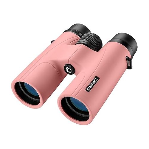  Barska Crush 10x42 Shockproof Lightweight Colorful Binoculars Fully-Multi Coated for Hunting, Hiking, Concerts, Sports with Carrying Case & Neck Strap