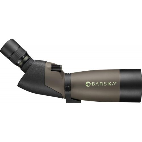  BARSKA AD12162 Blackhawk 20-60x80 Waterproof Spotting Scope with Tripod & Cases for Birding, Target Shooting, Sports, etc