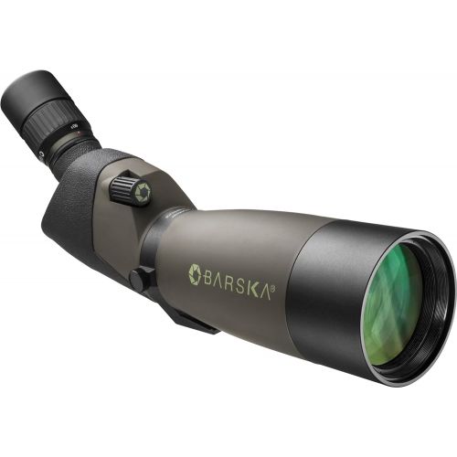  BARSKA AD12162 Blackhawk 20-60x80 Waterproof Spotting Scope with Tripod & Cases for Birding, Target Shooting, Sports, etc